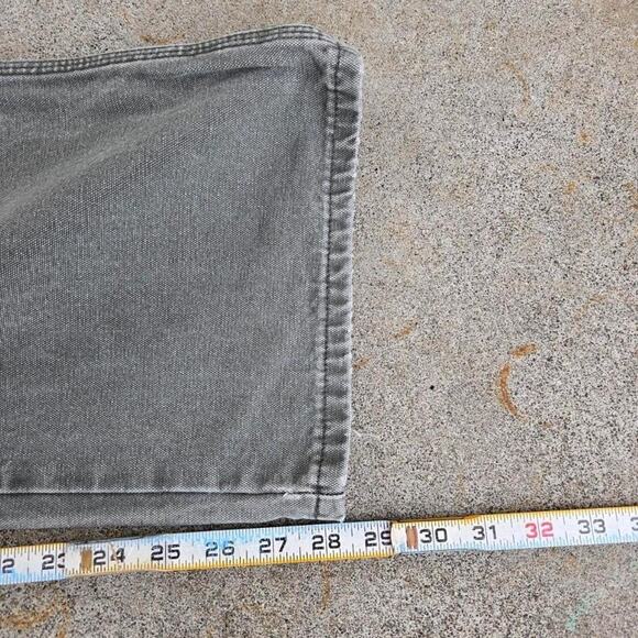 Vtg DICKIES Box Logo Patch Plain Earthtone Baggy Workwear Cargo Pants 40 x 30 - Picture 6 of 6